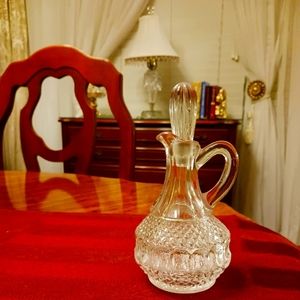 A Vintage oil and vinegar bottle
